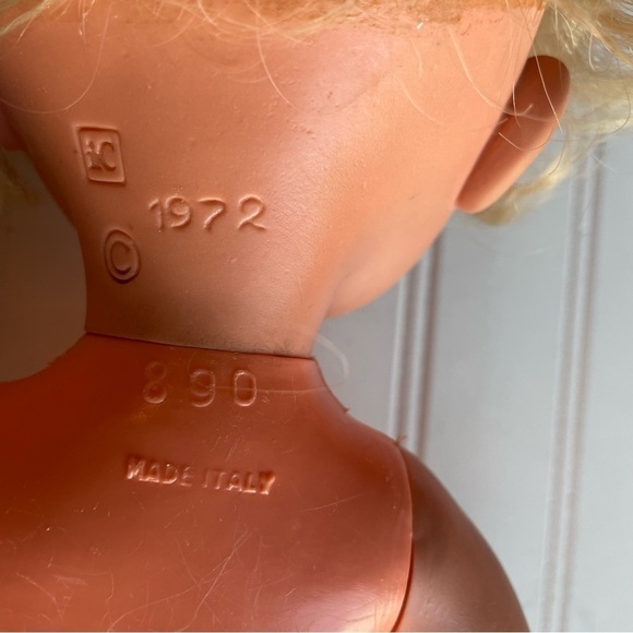 Vintage Baby Doll 1972 Italy 890 Blonde Hair LC - Picture 9 of 13